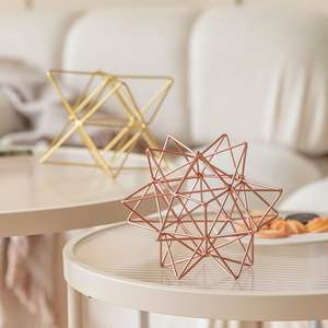 Décoration intérieure, décorations de maison en métal d'accent pour l'étude, la chambre à coucher, la cuisine, le bureau, l'étagère, la table d'appoint - Product Image 5