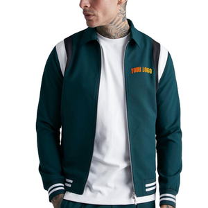 Venta al por mayor Letterman Varsity chaquetas de los hombres más el tamaño de cuero chaquetas de los hombres bordado de invierno chaqueta de béisbol para los hombres - Product Image 1