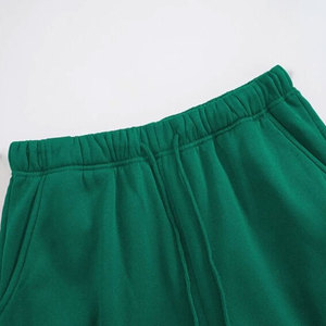 Marca privada OEM invierno XL tamaño sólido Atlético desgaste algodón polar chándal duradero gimnasio Fitness correr conjunto 100% algodón - Product Image 3