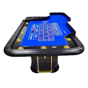 Table de Poker de qualité Casino professionnel Roues de Roulette en bois Table de Poker de jeu Table de Roulette - Product Image 3