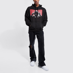 Sudaderas con capucha con estampado de pantalla para hombres con tarifa asequible Diseños totalmente personalizados Sudaderas con capucha con estampado de pantalla de tendencia superior con calidad superior - Product Image 6