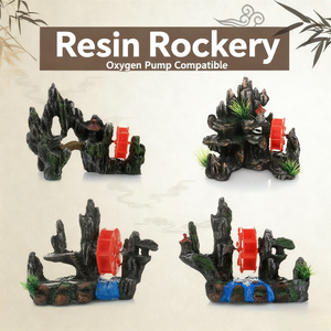 Nouveau Style Fish Tank Rocaille Aménagement Paysager Résine Décoration Paysage Aquarium Artisanat Creative Ornement Artificiel Fish Tank Paysage - Product Image 2