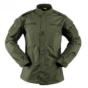 Vêtements tactiques d'hiver vert olive personnalisés avec logo, uniformes d'entraînement en plein air pour hommes, camouflage, respirant - Product Image 3