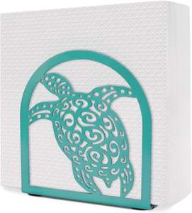 Servilletero de estrella de mar de diseño náutico elegante duradero y perfecto para la decoración del hogar o la oficina mantiene las servilletas y organizadas - Product Image 5