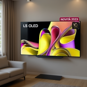 Téléviseur intelligent Premium 55 pouces Ultra HD 4K 120Hz avec HDR, écran tactile, système d'exploitation, en noir - Product Image 1