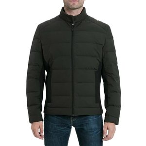 2024 Men's Heavy Designer Puffer Jacket Shiny <b>Padded</b> Oversize Hooded Collar Custom Logo Formal Style Dyed Washed for Winter - Product Image 1
