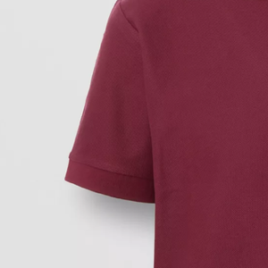 Polo de manga corta para hombre, tela de piqué de secado rápido, 100% algodón, precio al por mayor - Product Image 5