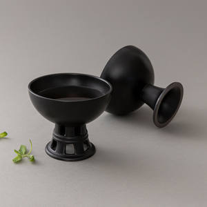 Gupdari ถ้วยเซรามิก makgeolli ไวน์ข้าวเกาหลีแบบดั้งเดิมที่มีคุณภาพโดดเด่นสัมผัสได้สำหรับงานปาร์ตี้ - Product Image 2