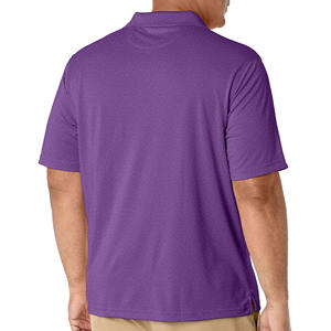 Hommes personnalisés de haute qualité pour Polo personnalisé avec logo imprimé brodé tissu tricoté solide direct d'usine pour Polo - Product Image 3