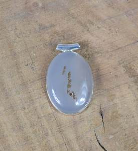 Colgante de Ágata Montana Hecho a Mano, Plata de Ley 925, Corte de Lágrima, Joyería con Piedras Preciosas, Elegante Collar Clásico para Mujeres y Niñas, Regalo - Product Image 5