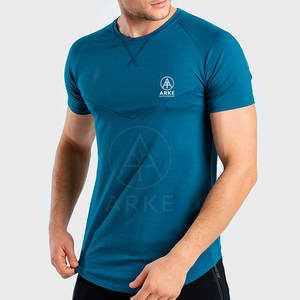 เสื้อยืดออกกำลังกายสำหรับผู้ชาย2025ออกแบบได้ตามต้องการวัสดุโพลีเอสเตอร์/ ผ้าฝ้ายสไตล์ที่ดีที่สุด - Product Image 1