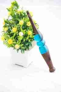 ตะขอโครเชต์ตามหลักสรีรศาสตร์ใช้ง่ายทำจากเรซินหลากสีตะขอถักโครเชต์ตามหลักสรีรศาสตร์สำหรับขายส่งจากอินเดีย - Product Image 4