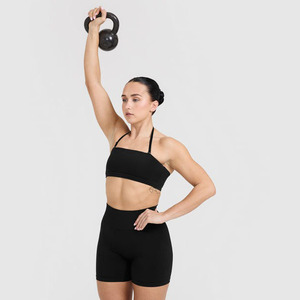 Sujetador Deportivo Ligero de talla grande con espalda cruzada para mujer, Top de entrenamiento a prueba de golpes para gimnasio y correr - Product Image 5