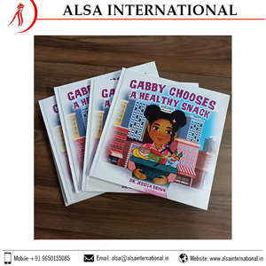 Cubierta dura Libros de cuentos para niños Impresión de papel y cartón indio. - Product Image 2