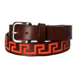 เข็มขัดหนังโปโลสำหรับขี่ม้าปรับแต่งได้เข็มขัดหนังปักลายหนังแบบหัวเข็มขัดด้านบนอุปกรณ์สำหรับการขี่ม้า - Product Image 4