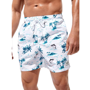 Pantalones Cortos Deportivos de Verano para Hombre, de Alta Calidad, Personalizables, para Correr, Golf, Gimnasio, Playa, Ropa de Calle, con Cordón Ajustable en la Cintura Elástica - Product Image 1