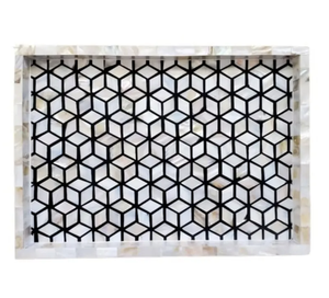 Plateau de service en incrustation d'os Plateaux de service de luxe en incrustation d'os pour la maison et l'hôtel à vendre par tradebit - Product Image 3