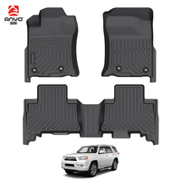 Accessoires intérieurs de voiture, tapis de sol de voiture 3D en TPE, revêtement de sol pour Toyota 4Runner 2013-2024, tapis de voiture, tapis