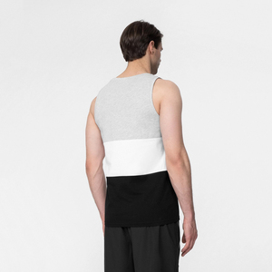 Débardeur sur mesure confortable pour hommes Service OEM Respirant Prix de gros Couleurs unies Débardeurs pour hommes - Product Image 2