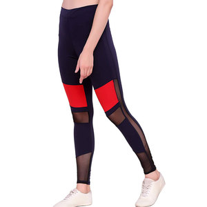 Leggings pour femmes de haute qualité, respirants, tricotés, taille haute, couleur unie, séchage rapide, antibactériens, en spandex/polyester, grandes tailles - Product Image 2