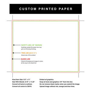 Services d'impression personnalisés: Flyers de copie couleur | Papier blanc 8.5x11 | Téléchargez votre conception pour des brochures, affiches, dépliants | Brillant - Product Image 6