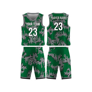 Maillot de basket-ball costume usine Logo personnalisé conception vierge impression uniforme de basket-ball pour hommes - Product Image 1