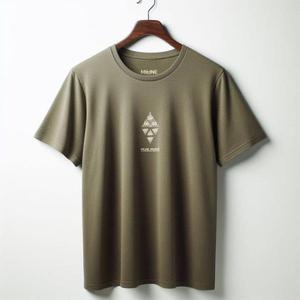 T-shirt décontracté de style unisexe demi manches facile à respirer véritable qualité grande taille t-shirt 100% sur mesure en coton unisexe t-shirts - Product Image 6