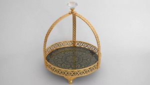 Hermosa cesta de canasta, aperitivos de Chocolate modernos, lujosa bandeja de servicio personalizada, hermosa cesta moderna de calidad Premium - Product Image 3