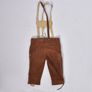 High Quality Men Traditional German Oktoberfest Lederhosen Distress Leather Shorts Bavarian Shorts Latest German Bavarian Pants - Product Image 2