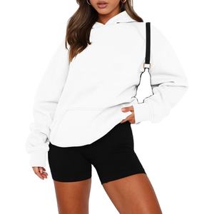 Sudaderas con Capucha para Mujer, Estilo Urbano, 100% Algodón Orgánico, Tallas Grandes, Logotipo Frontal, Temporada de Invierno 2026 - Product Image 1