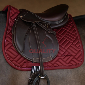2025 almohadilla de sillín inglesa ligera y duradera con forro suave diseño de construcción transpirable ajuste cómodo perfecto para caballos - Product Image 2