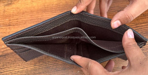 Gran oferta, billetera clásica de cuero genuino de alta calidad para hombre, billetera de cuero de calidad, billeteras para hombre delgadas - Product Image 5