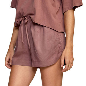 Pantalones cortos informales de cintura alta para mujer superventas, característica transpirable de estilo veraniego, suministro directo de fábrica en línea - Product Image 2