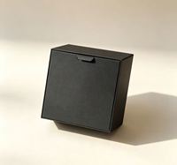 Coffret cadeau de luxe noir pour le golf avec insert EVA personnalisé pour montre connectée et accessoires, emballage pour cadeau d'entreprise