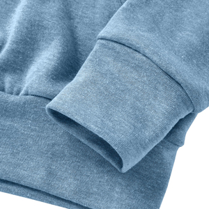 Sweat-shirts à capuche décontractés streetwear en gros, personnalisés, surdimensionnés pour femmes, unis, longs, couleur unie, 100% coton - Product Image 5