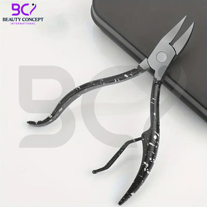 Coupe-cuticules en acier inoxydable le plus vendu pour la correction des ongles épais, des ongles incarnés et de la paronychie – Coupe-bordures pour manucure et pédicure - Product Image 3