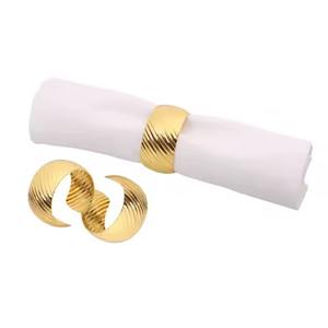 Anneau de serviette en métal de luxe, articles pour hôtels et restaurants, porte-serviettes de luxe, anneau de serviette fantaisie de haute qualité - Product Image 6