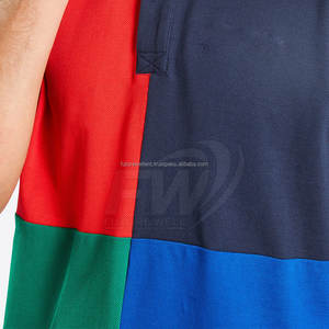 Bonne qualité 100% coton nouveauté hommes doux confortable couleur unie Polo microfibre équipage Fitness Polo pour hommes - Product Image 2