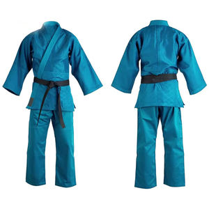 Combinaisons de karaté en coton unisexe de haute qualité, logo personnalisé, uniformes de taekwondo pour hommes et femmes, vente chaude, vêtements d'arts martiaux avec logo personnalisé - Product Image 3