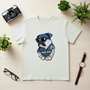 T-Shirt Unisex in Cotone di Alta Qualità 210 GSM in 2 Stili (Aderente e Oversize) - Product Image 3
