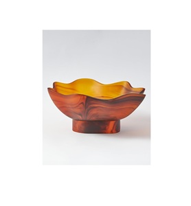 Tazón para Servir de Resina Ecológica para Fiestas Nocturnas, Mejora el Diseño Estético de la Comida, Ofrece una Experiencia Gastronómica Contemporánea y Minimalista - Product Image 5