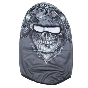 Masque de ski par sublimation Masque d'extérieur moto intégral à séchage rapide avec cagoule fantôme Masque d'Halloween pour le sport - Product Image 5