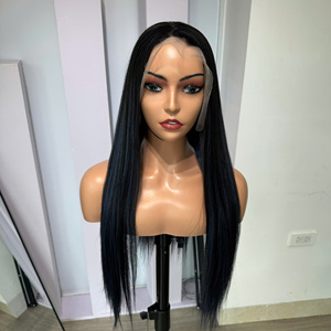 Cabello Humano Vietnamita Mezclado con Cabello Azul SDD Liso Natural, Precios al por Mayor - Product Image 4