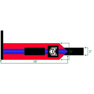 Muñequeras Profesionales Personalizadas de 18 Pulgadas para Levantamiento de Pesas, CrossFit, Culturismo, Unisex, Soporte para Muñeca para Entrenamiento en Gimnasio, Precio de Fábrica - Product Image 2