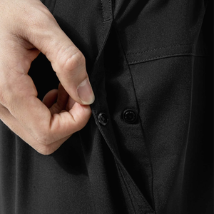 OEM Men's Casual Mid Waist Canvas Pencil Trousers Lightweight Stretchy Sporty Style Drawstring Quick Dry Anti-Pilling Pleated - Product Image 6