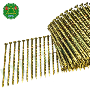 Clavos de paleta de bobina de 15 grados y 3 pulgadas, 4500 Uds. Con vástago liso/anillo/espiral para uso de pistola de clavos neumática de paleta de madera - Product Image 3