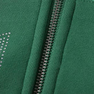 Sudaderas con capucha de gran tamaño con logotipo personalizado de diamantes de imitación desteñidos al sol de algodón grueso de alta calidad - Product Image 6