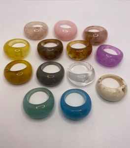 Servilleteros de resina azul hechos a mano, vajilla elegante, anillos de resina, anillos de resina de estilos naturales únicos - Product Image 4