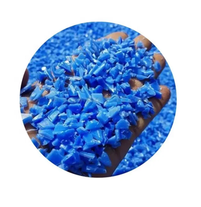 Botellas de leche chatarra HDPE tambor azul chatarra/gránulos plástico HDPE resina alta densidad precio barato - Product Image 3