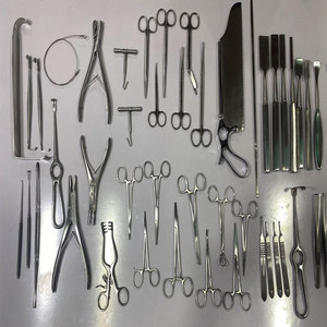 Kit de cirugía ortopédica básica de marca, juego de instrumentos médicos quirúrgicos ortopédicos de calidad alemana, articulación ósea de acero inoxidable - Product Image 1